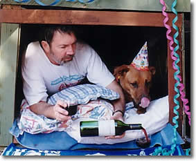 The Dog and a Bottle of Wine